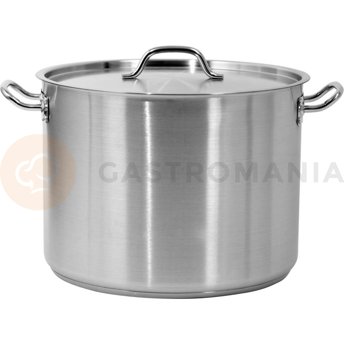 Střední hrnec s poklicí z nerezové oceli 40x30 cm 37,7 l | YATO, YG-00027