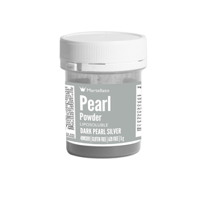 Práškové barvivo 5 g - perleťově tmavě stříbrné | MARTELLATO, Pearl powder