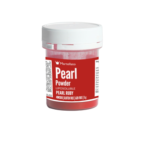 Práškové barvivo 5 g - perleťově rubínové | MARTELLATO, Pearl powder