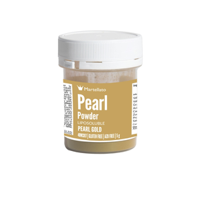 Práškové barvivo 5 g - perleťově zlaté | MARTELLATO, Pearl powder