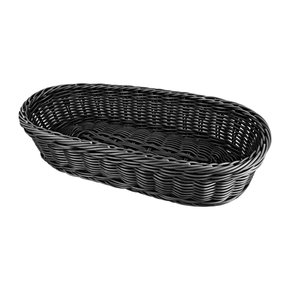 Košík z polypropylenu, černý, 380x165x80 mm | STALGAST, 361382