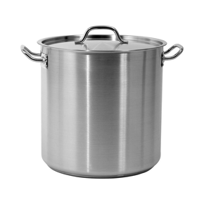 Vysoký hrnec s poklicí z nerezové oceli 36x36 cm 36,6 l | YATO, YG-00007
