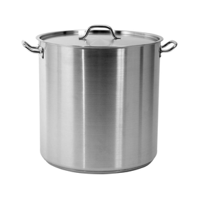 Vysoký hrnec s poklicí z nerezové oceli 45x45 cm 71,6 l | YATO, YG-00009