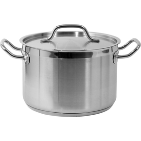 Střední hrnec s poklicí z nerezové oceli 24x16xm 7,2 l | YATO, YG-00023