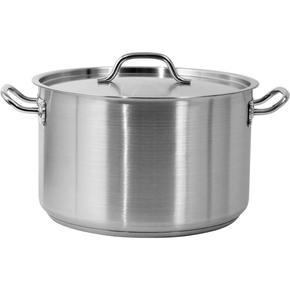 Střední hrnec s poklicí z nerezové oceli 36x22 cm 22,4 l | YATO, YG-00026