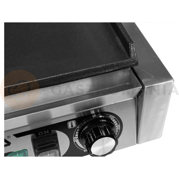 Elektrický kontaktní gril PANINI hladký 44 cm 2,2 kW | YATO, YG-04558