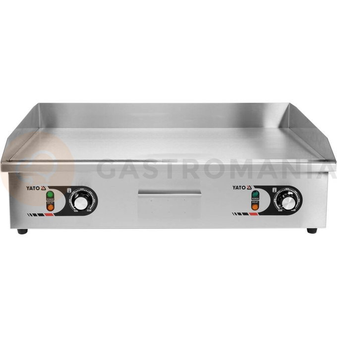 Elektrická grilovací deska hladká 2x2,2 kW 73 cm | YATO, YG-04588