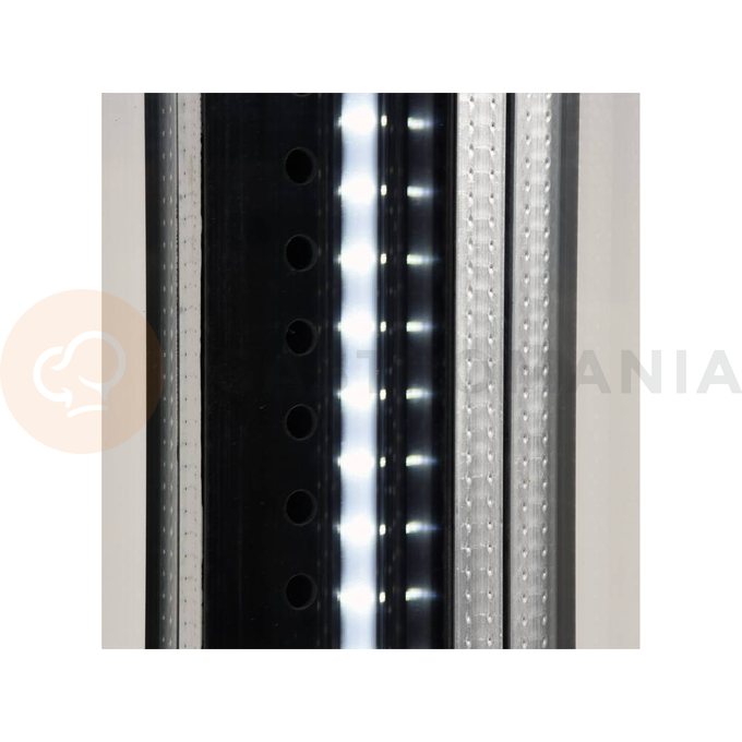 Chladící vitrína 270 l 65x65x150 cm černá | YATO, YG-05064