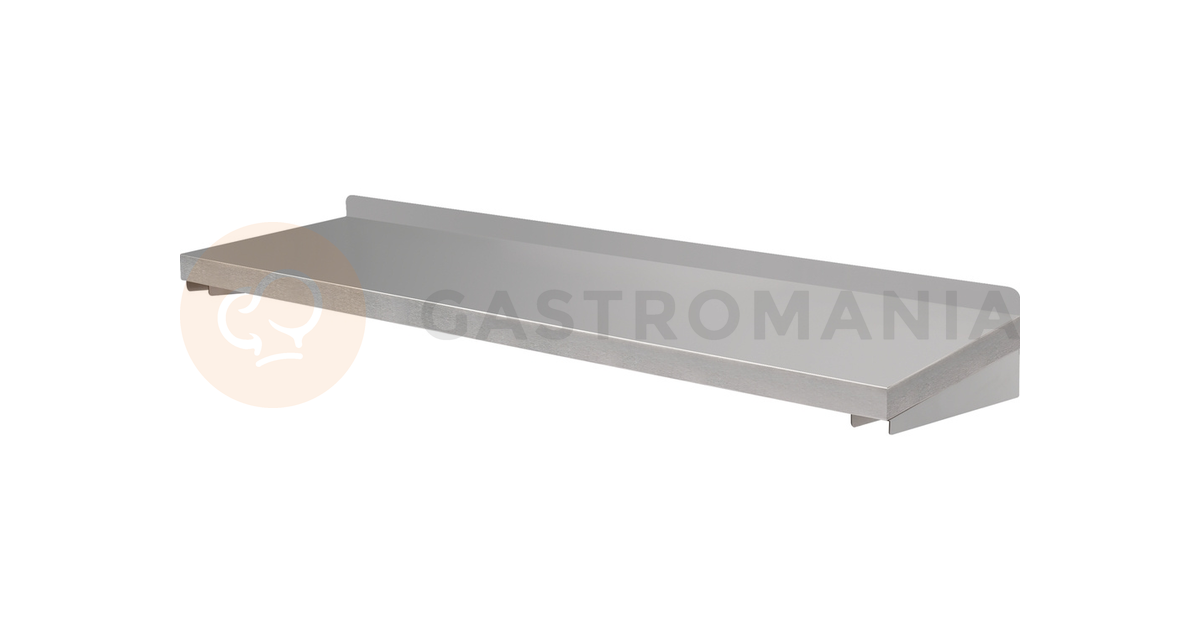 Nastavitelná závěsná police se zadním lemem dvojitá 1500x300x350 mm | YATO, YG-08948