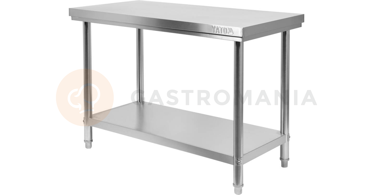 Centrální skládací stůl s policí 1000x600x850 mm | YATO, YG-09001