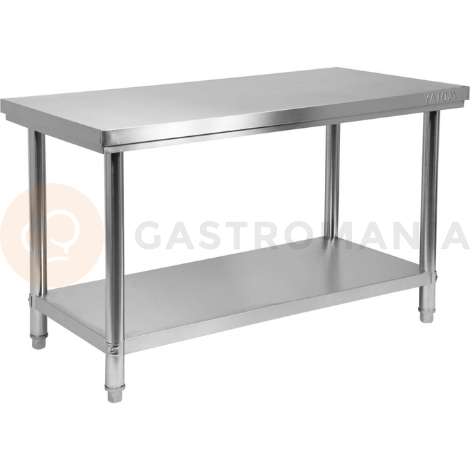 Centrální skládací stůl s policí 1600x700x850 mm | YATO, YG-09014