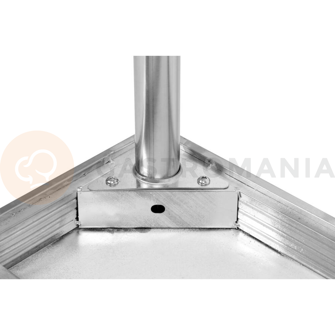 Centrální skládací stůl s policí 800x600x850 mm | YATO, YG-09000