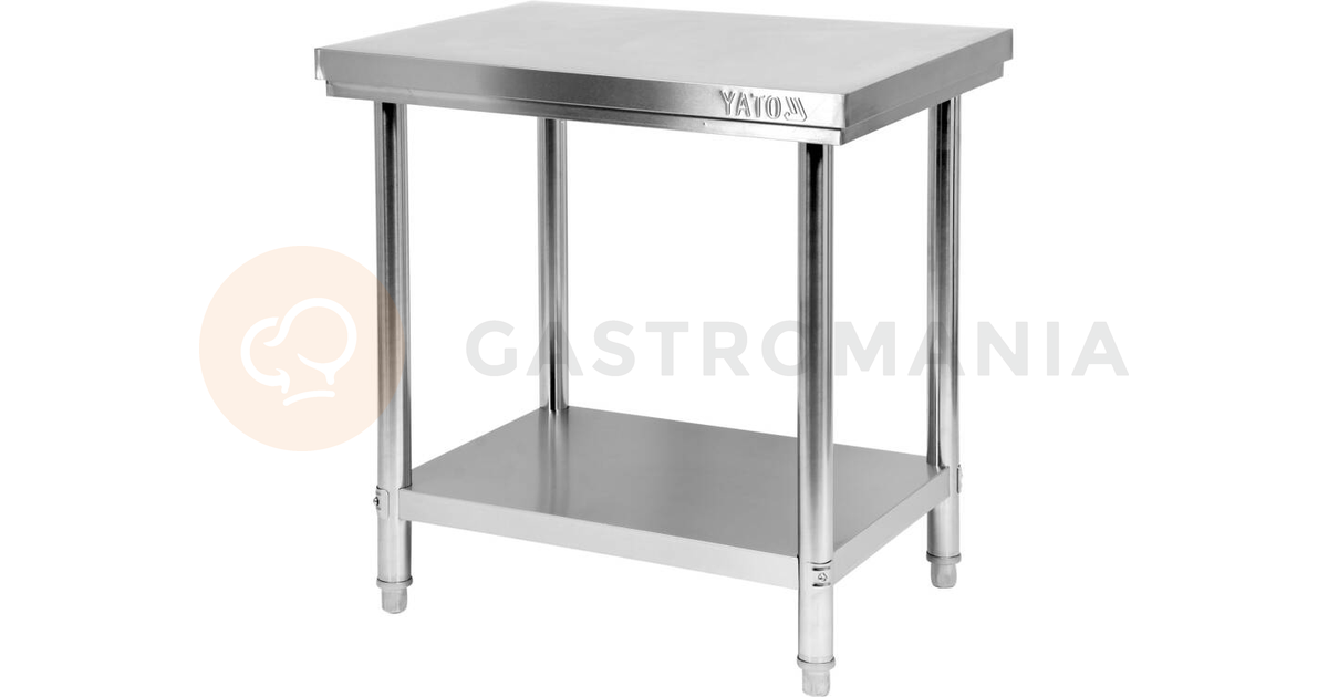 Centrální skládací stůl s policí 800x600x850 mm | YATO, YG-09000