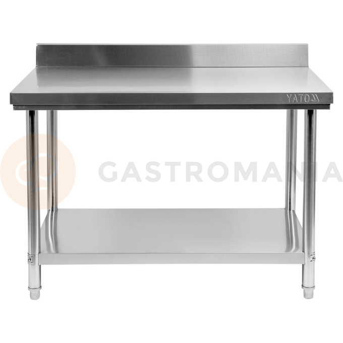Přístěnný skládací stůl s policí 1200x700x850+100 mm | YATO, YG-09032