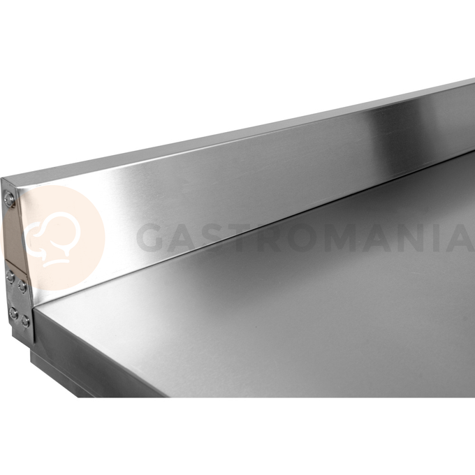Přístěnný skládací stůl s policí 1400x600x850+100 mm | YATO, YG-09023