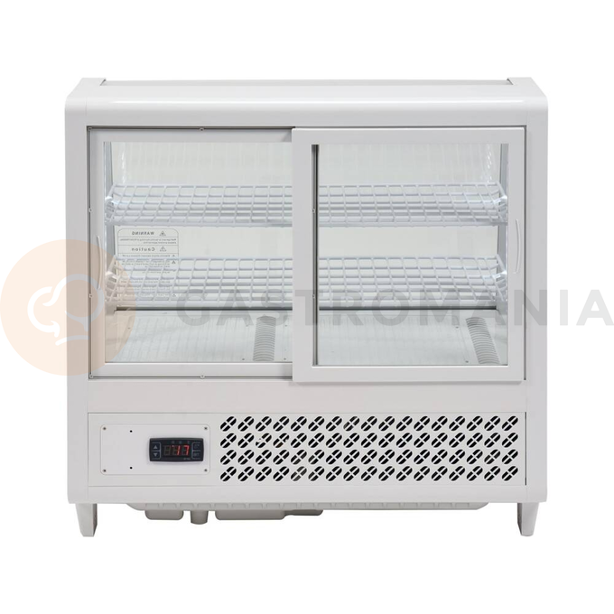 Chladící vitrína 100 l 68x45x67 cm bílá | YATO, YG-05021