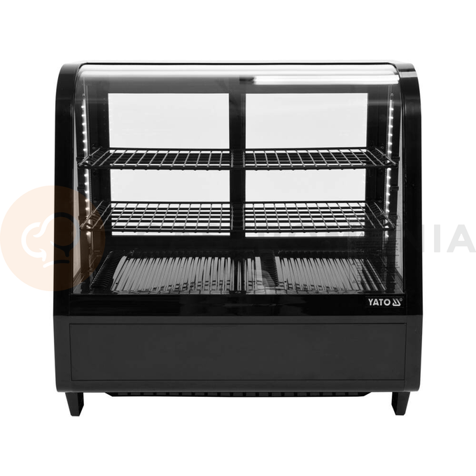 Chladící vitrína 100 l 68x45x67 cm černá | YATO, YG-05020