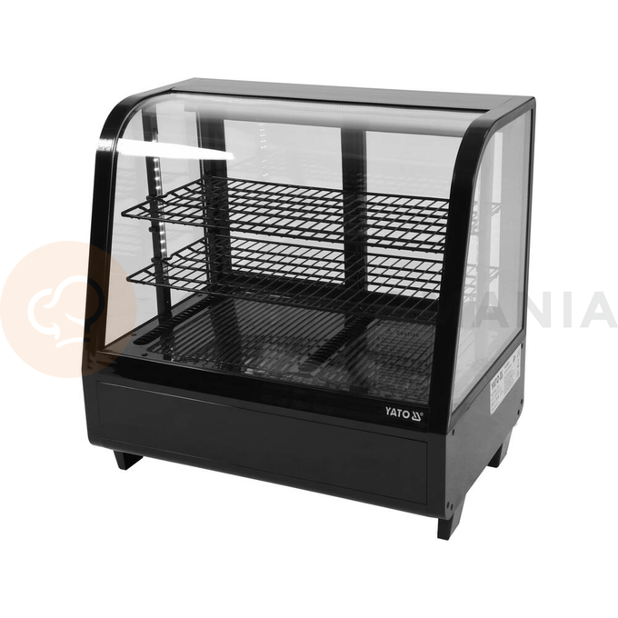 Chladící vitrína 100 l 68x45x67 cm černá | YATO, YG-05020