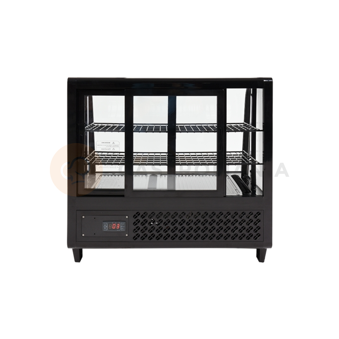 Chladící vitrína 100 l 68x45x67 cm černá | YATO, YG-05020