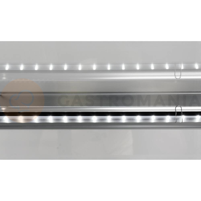 Chladící vitrína 400 l 90x80x144 cm černá | YATO, YG-05045
