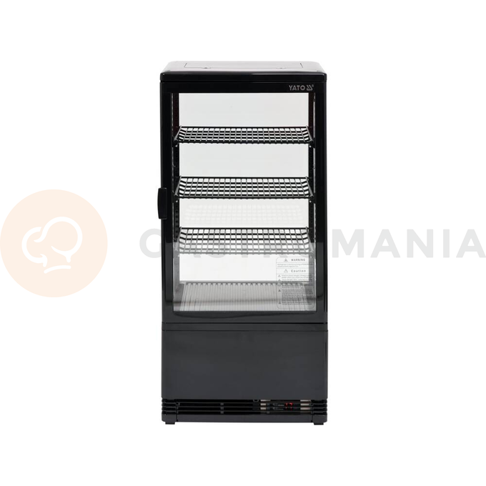 Chladící vitrína 78 l 42x38x96 cm černá | YATO, YG-05056
