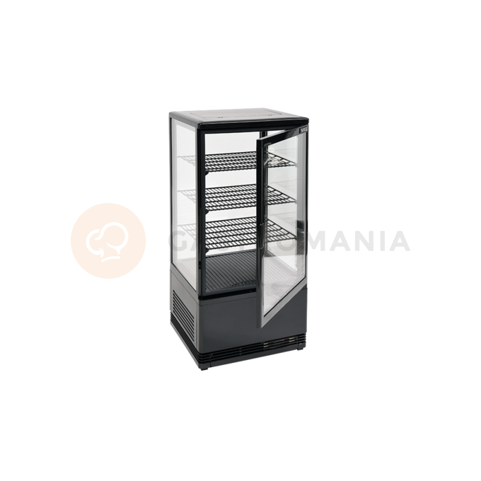Chladící vitrína 78 l 42x38x96 cm černá | YATO, YG-05056