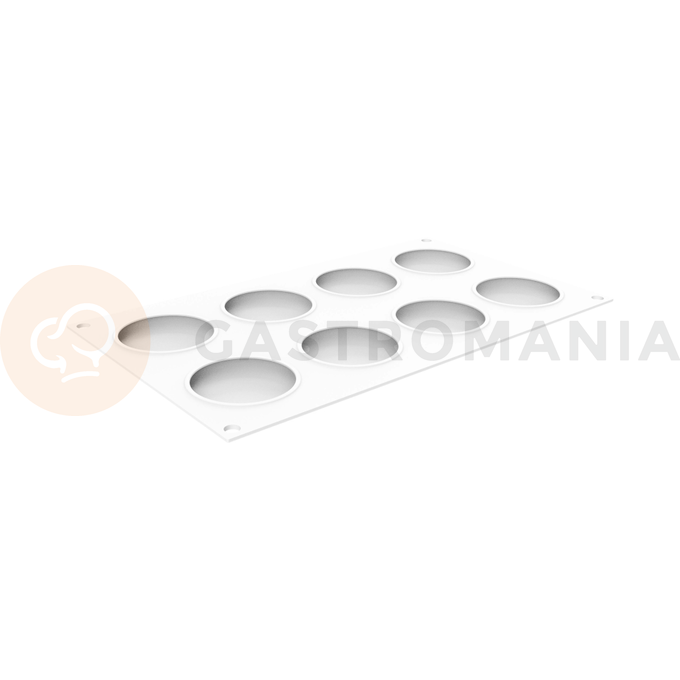 Silikonová forma na monoporce - Level up 35, kruhy | SILIKOMART, CurveFlex