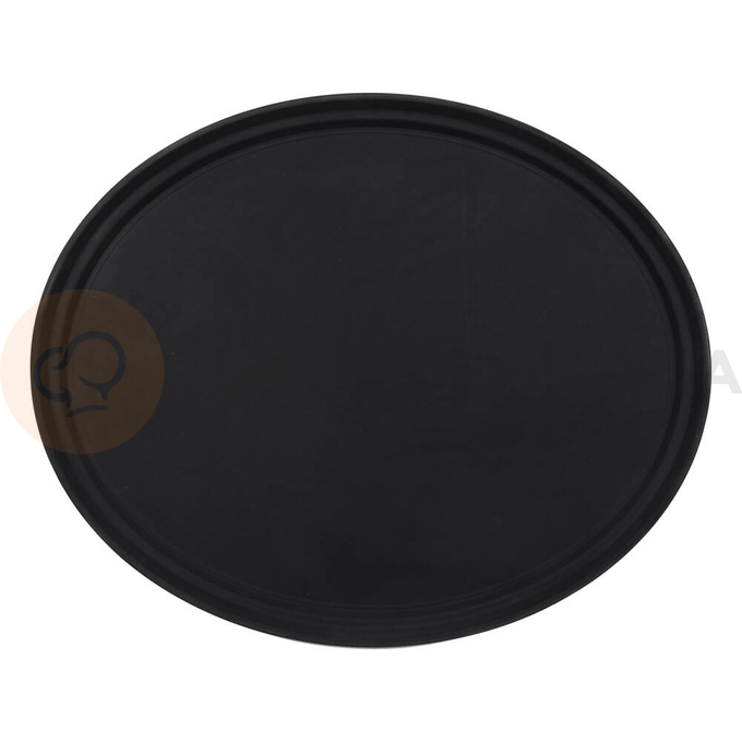 Protiskluzový oválný číšnický podnos 600x735 mm | YATO, YG-02087