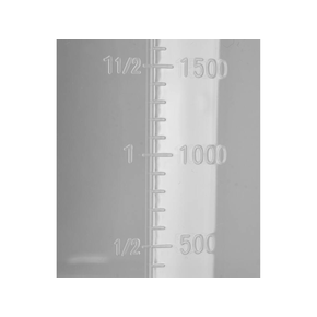 Odměrka z polypropylenu 2000 ml  | YATO, YG-07286