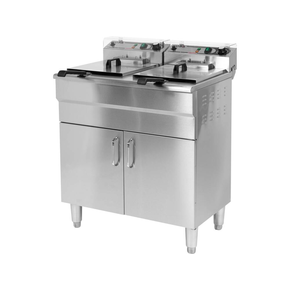 Elektrická dvojitá fritéza se skříňkou 2x11,5 l | YATO, YG-04638