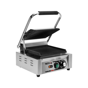 Elektrický kontaktní gril vroubkovaný 32 cm 1,8 kW | YATO, YG-04555