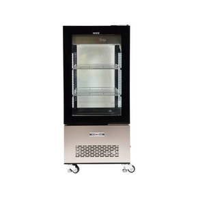 Chladící vitrína 270 l 65x65x150 cm černá | YATO, YG-05064