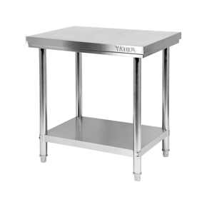 Centrální skládací stůl s policí 800x600x850 mm | YATO, YG-09000