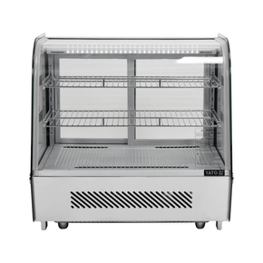 Chladící vitrína 120 l 68x56x66 cm stříbrná | YATO, YG-05025
