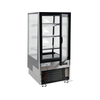 Chladící vitrína 300 l 65x80x144 cm černá | YATO, YG-05040