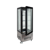 Witryna chłodnicza 400 l 65x65x190 cm czarna | YATO, YG-05068