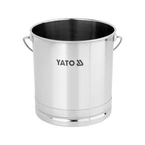 Vědro z nerezové oceli s prstencem 12 l | YATO, YG-00650