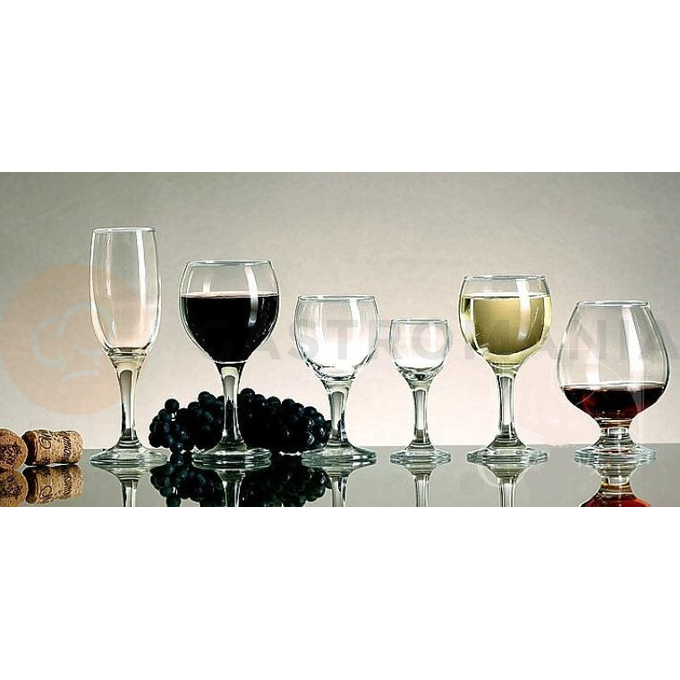 Sklenice na červené víno - 6 ks, 225 ml, 75x147 mm | PASABAHCE, Bistro