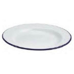 Plytký talíř 260x30 mm, smaltovaný | GENWARE, Enamel Wide