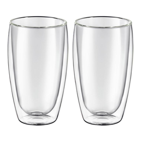 Termo sklenice sada 2 kusů 450 ml, 100x148 mm | AMBITION, Mia