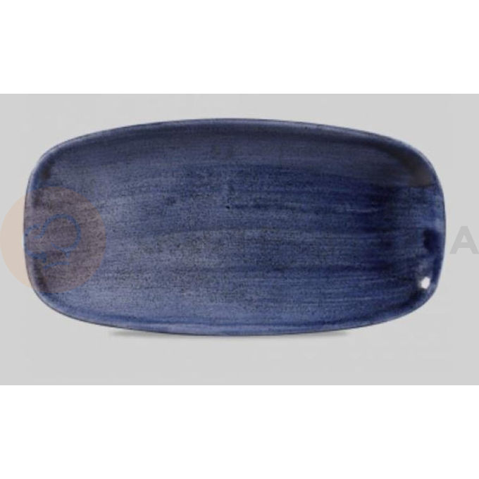 Półmisek prostokątny 153x298 mm | CHURCHILL, Stonecast Patina Cobalt Blue