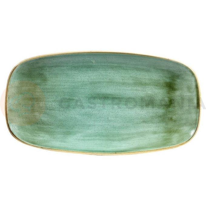 Półmisek prostokątny 153x298 mm | CHURCHILL, Stonecast Samphire Green