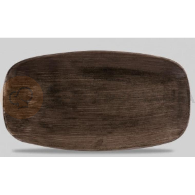 Półmisek prostokątny 189x355 mm | CHURCHILL, Stonecast Patina Iron Black