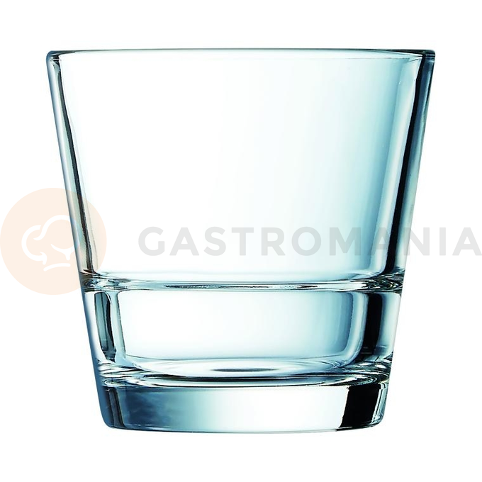 Nízká sklenice 210 ml, 80x83x83 mm | ARCOROC, Stack Up