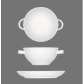 Polévková miska 270 ml, 111x55 mm | BAUSCHER, Come4Table