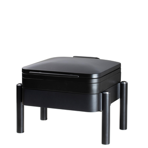 Chafing GN 2/3 s plným víkem, černý 480x470 mm | AMBITION, Premium
