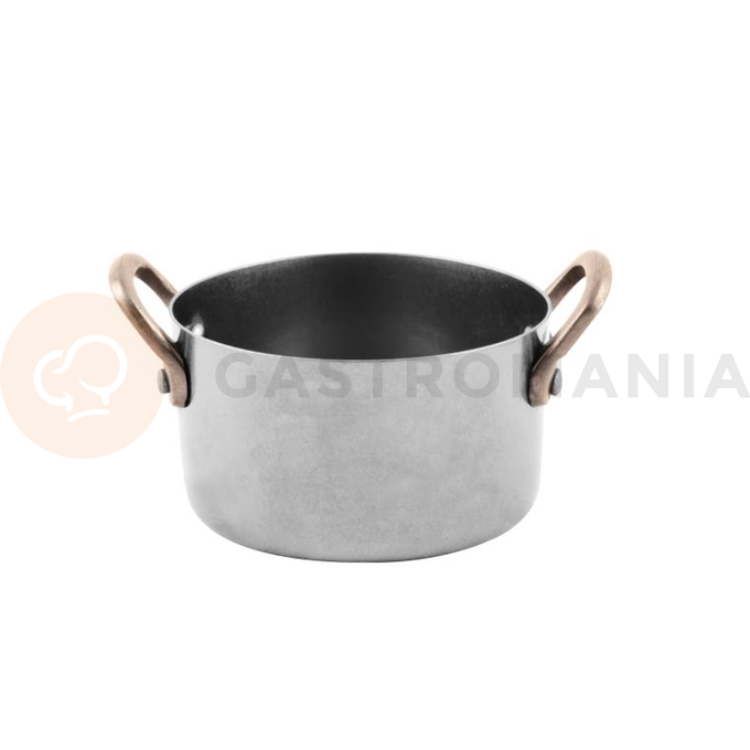 Hrnec, 2 ucha, nerezová ocel, 600 ml, 115x70 mm | AMBITION, Charms