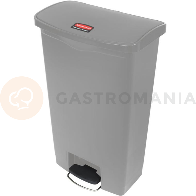 Koš 68l šedý | RUBBERMAID, Slim Jim