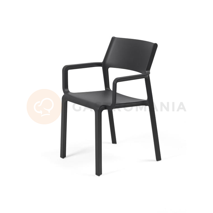 Židle 825x585x535 mm, antracitová barva | NARDI, Trill