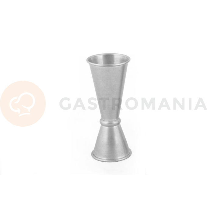 Nerezová vintage barová odměrka 25/50 ml | AMBITION, Charms
